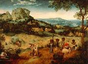 Pieter Brueghel the Younger Hay Harvest painting